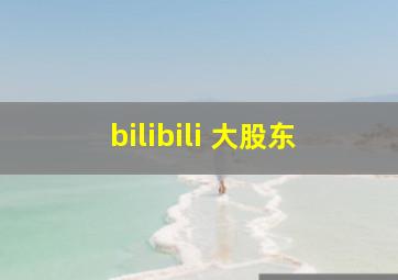 bilibili 大股东